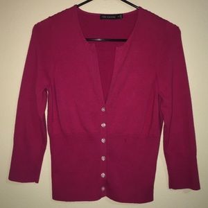 The Limited | Raspberry Cardigan